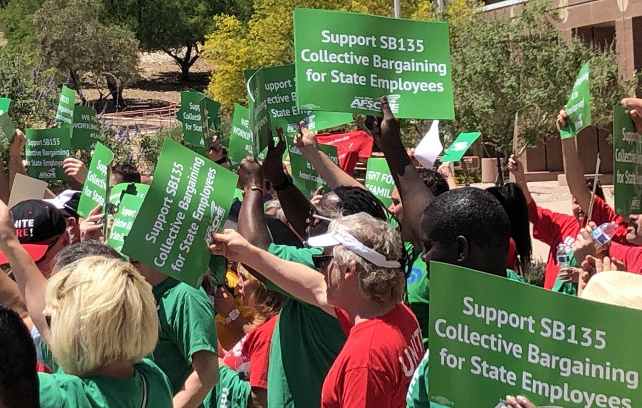 SB135 passes out of the Nevada State Legislature, on its way to becoming law AFSCME Local 4041