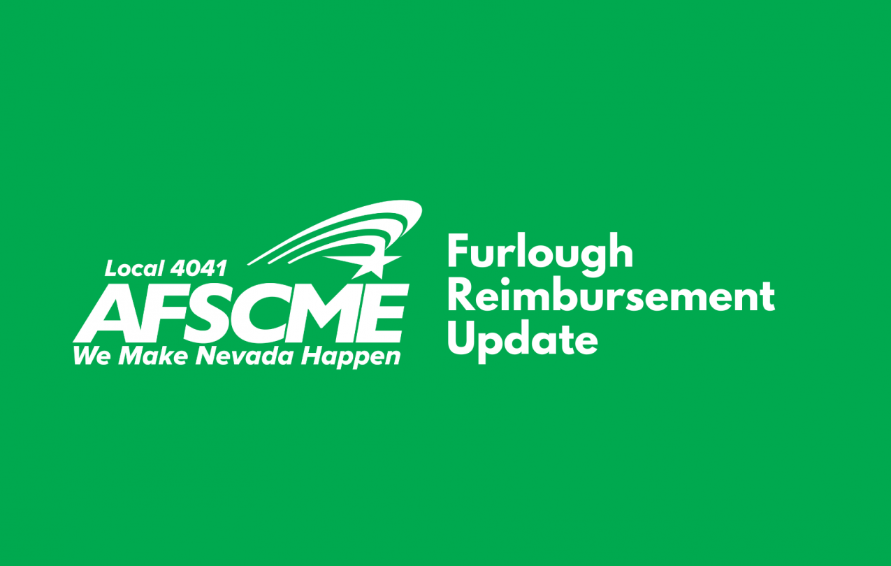 AFSCME Furlough Reimbursement Update