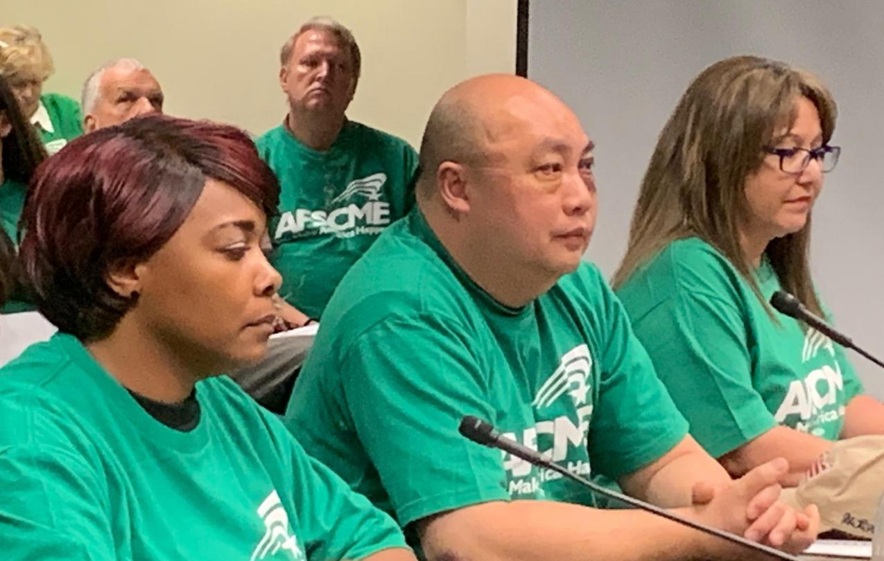AFSCME Local 4041 Members in Las Vegas in support of SB135, a bill to allow for collective bargaining rights for state employees