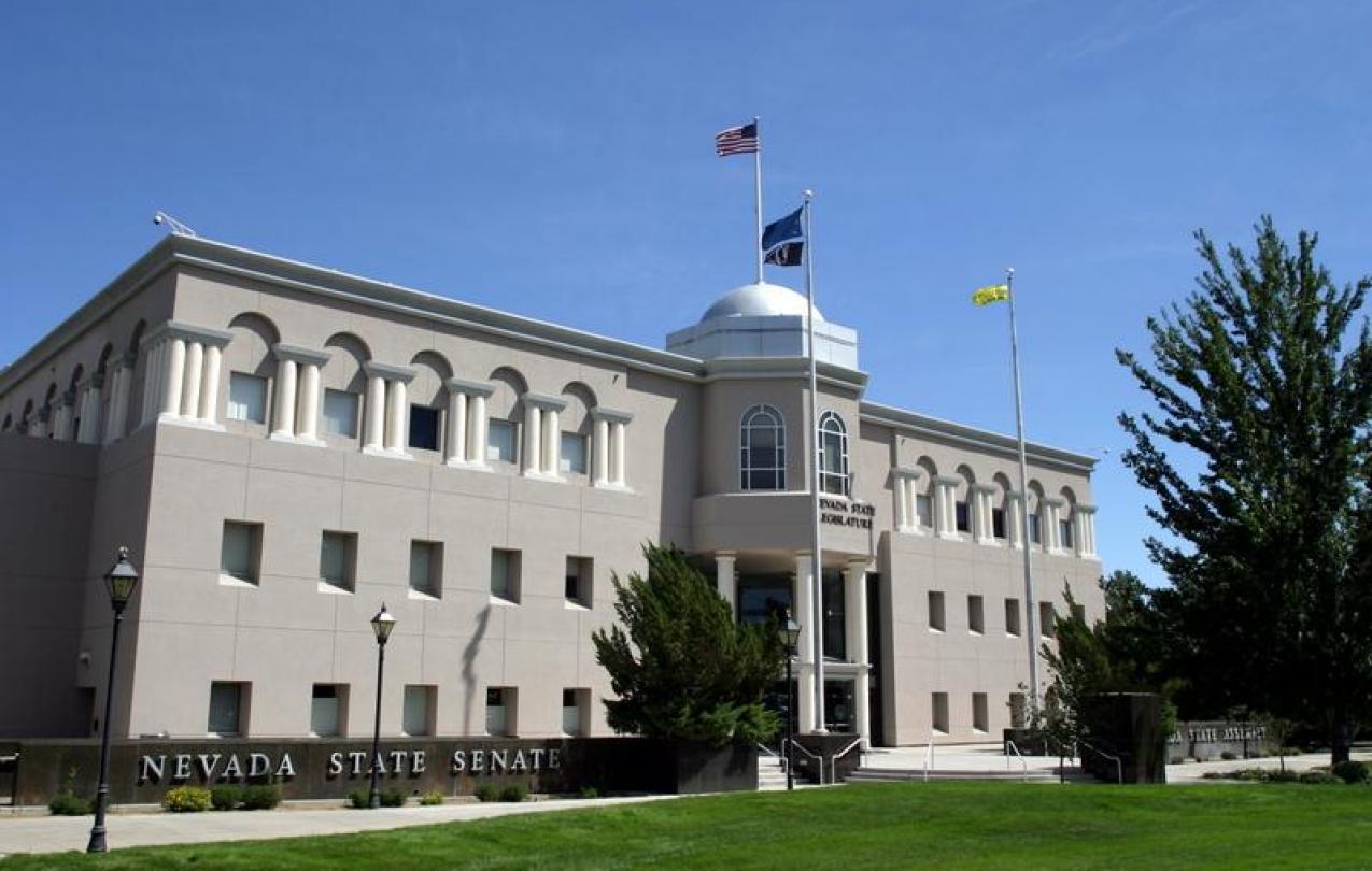 Nevada State Legislative Building, photo downloaded from https://www.leg.state.nv.us/General/AboutLeg/Maps/ on 6.12.20