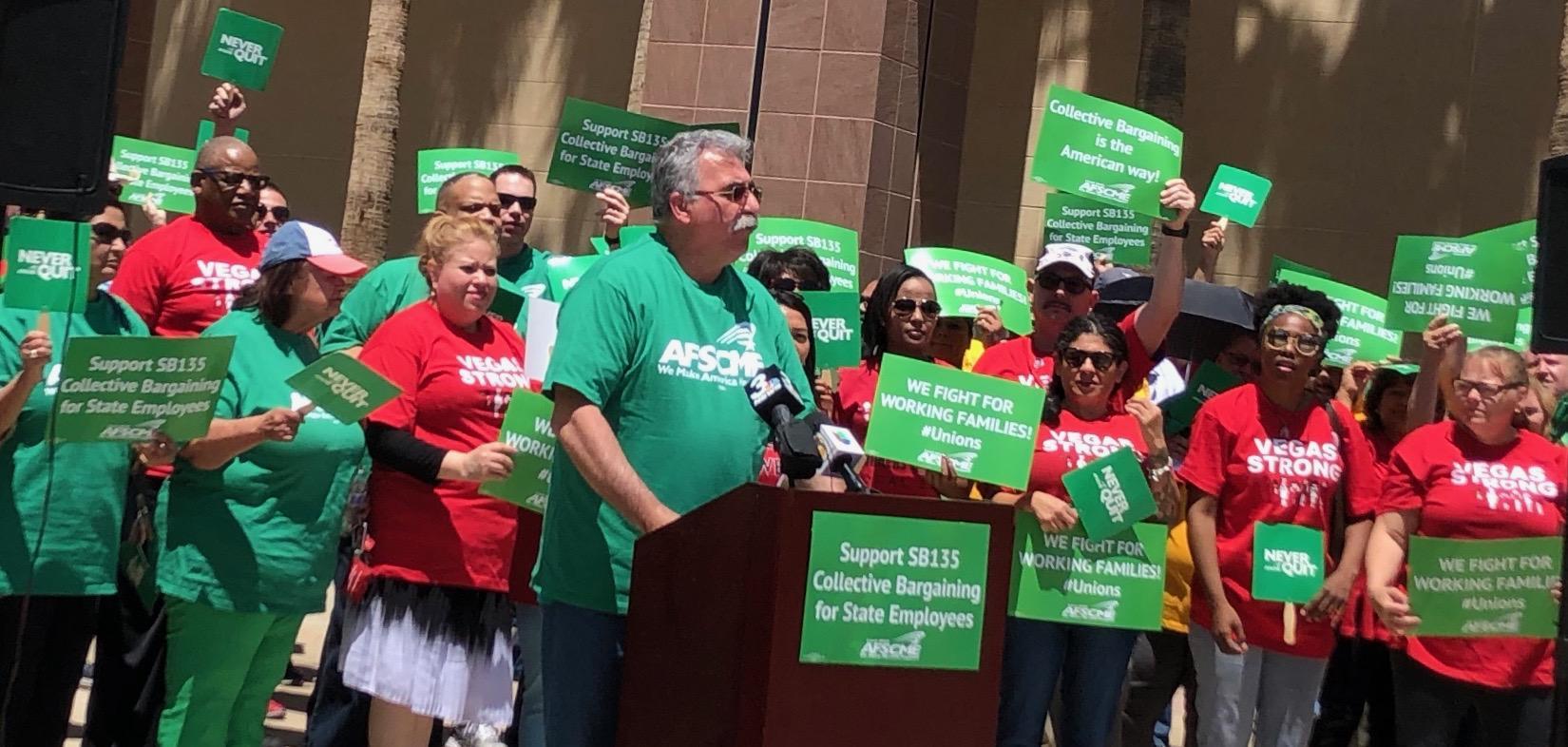 AFSCME Local 4041 We are state employees we make nevada happen collective bargaining SB135