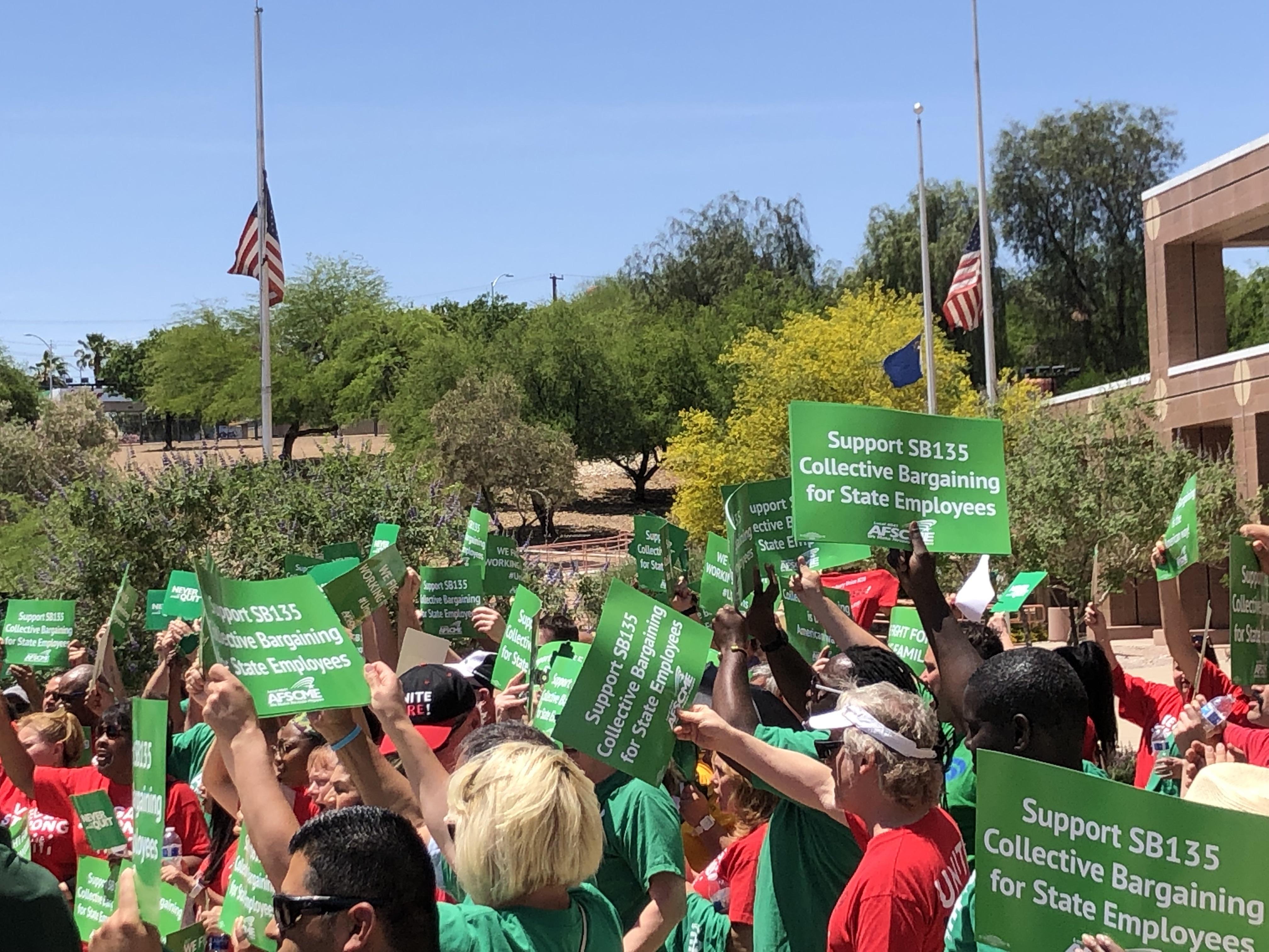 SB135 passes out of the Nevada State Legislature, on its way to becoming law AFSCME Local 4041