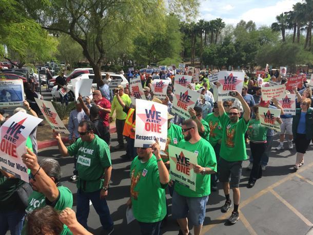 AFSCME Nevada March